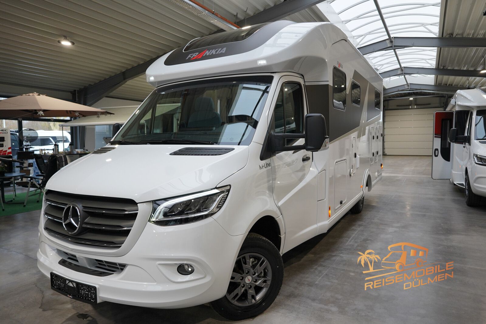 Fahrzeugabbildung Frankia M-Line T 7400 GD SAT TV ALDE UVP 214.000€  AHK