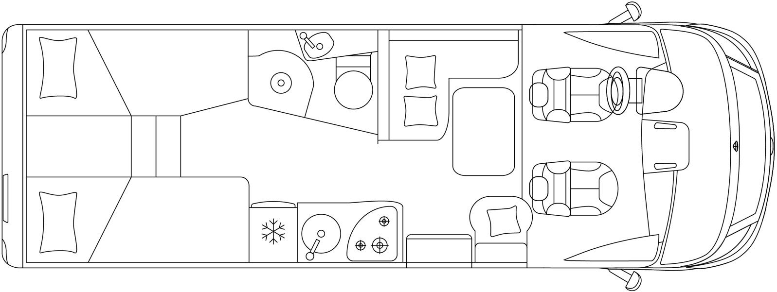 Fahrzeugabbildung Laika Ecovip H3109 TV Solar Lithium AHK  Navi RFL Auto