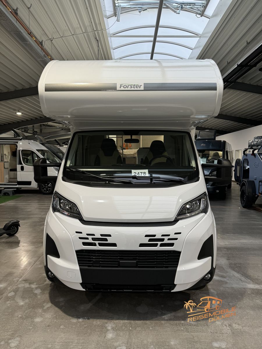 Fahrzeugabbildung Forster A 699DVB 8 Schlafplätze RFK Markise Modell 2025