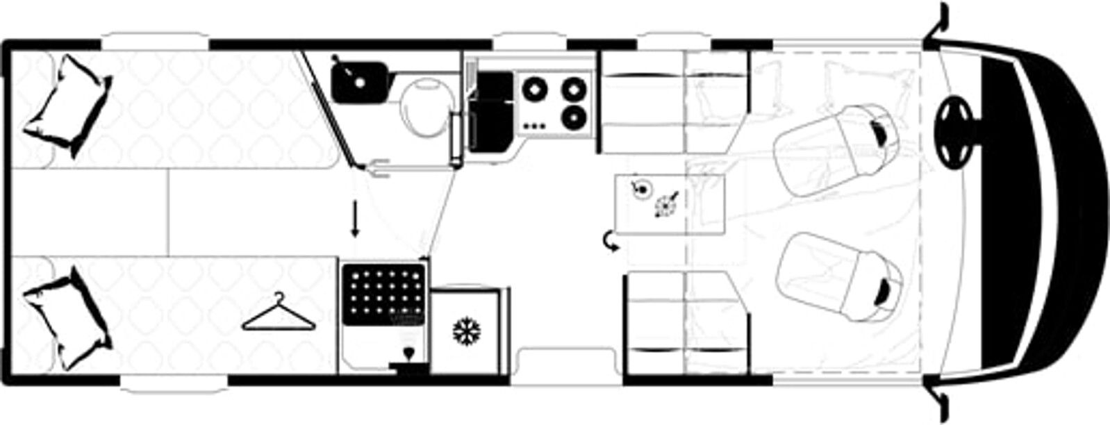 Fahrzeugabbildung Mobilvetta K-Yacht 86 Tekno Line Navi Alde Markise Isofix