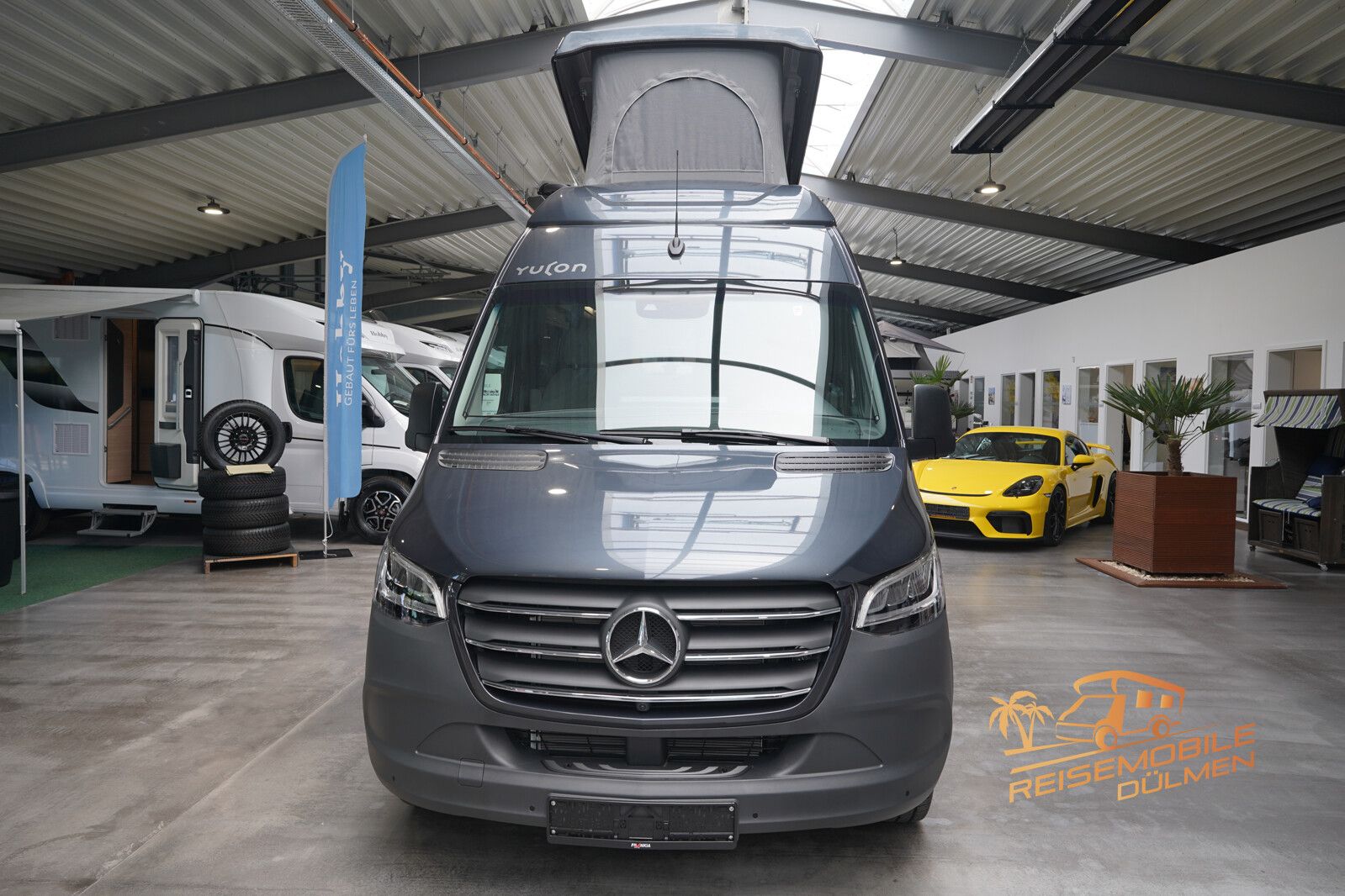 Fahrzeugabbildung Frankia Yucon 7.0 GD  TentTop Lagerfahrzeug UVP 137.285