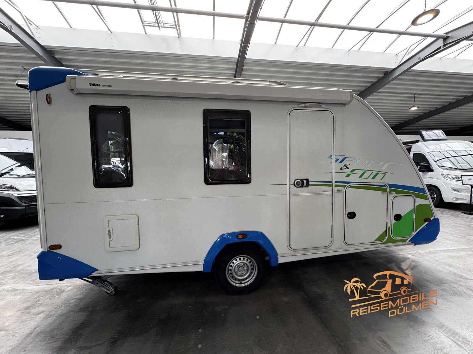 Fahrzeugabbildung Knaus Sport & Fun 480 QL Markise SAT TV 1.Hand  1700kg