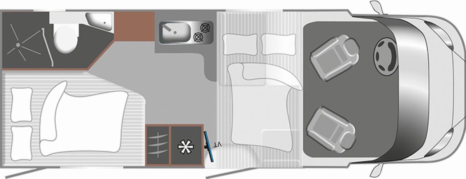 Fahrzeugabbildung LMC Tracer 680 DL 8 Gang Automatik   Markise RFK