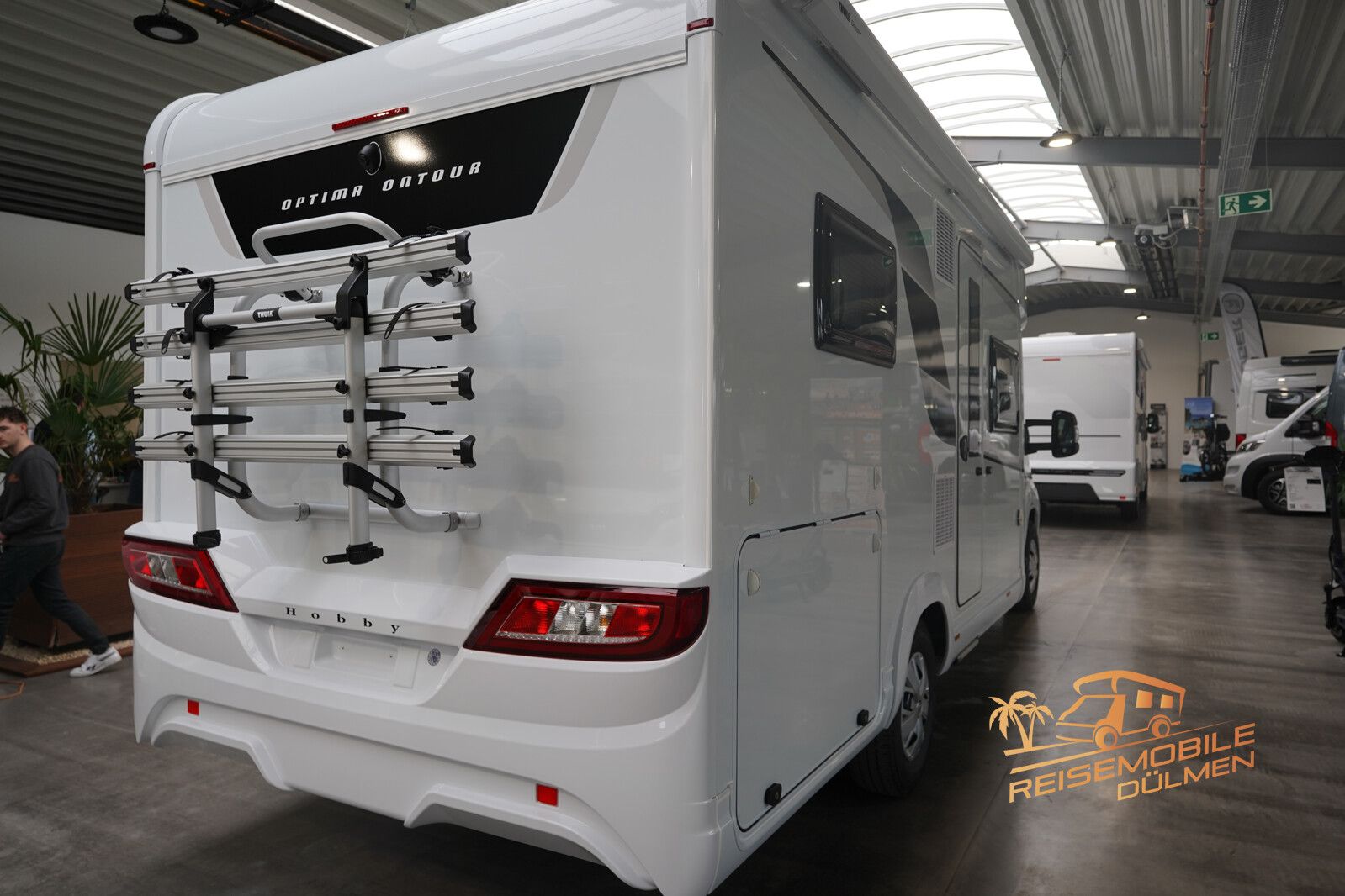 Fahrzeugabbildung Hobby Optima OnTour T65 HFL Navi Fahrradträger NAVI