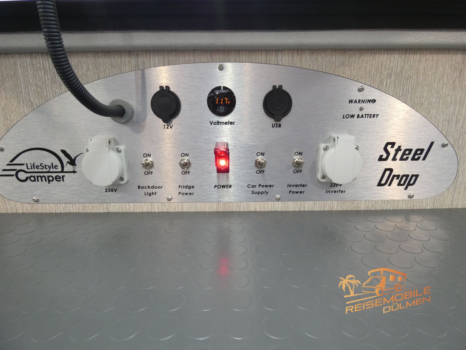 Fahrzeugabbildung Andere LifeStyle Camper SteelDrop Arbeitsplatte Edelsta