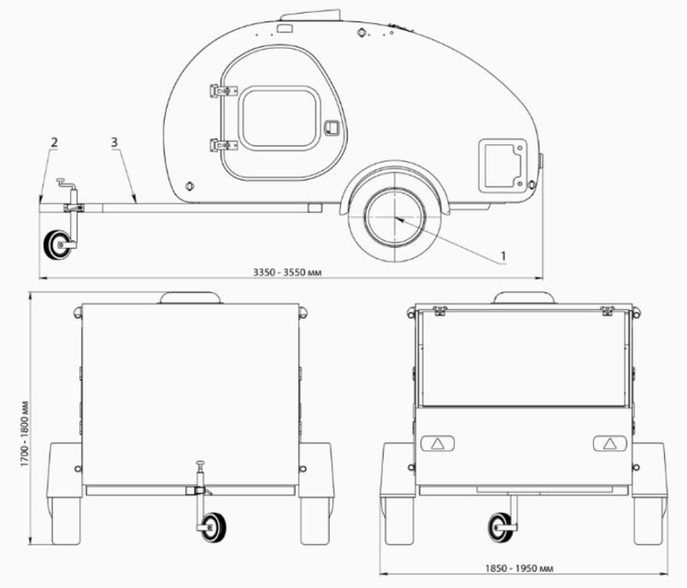 Fahrzeugabbildung Andere LifeStyle Camper SteelDrop Arbeitsplatte Edelsta