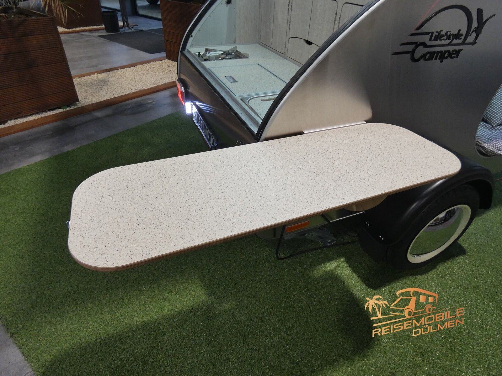 Fahrzeugabbildung Andere LifeStyle Camper SteelDrop Arbeitsplatte Edelsta