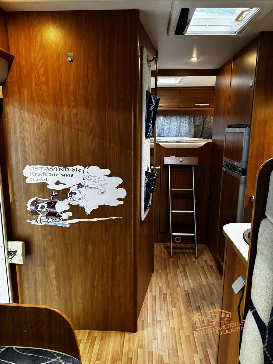 Fahrzeugabbildung Rimor Europeo 8 2.Hand Markise Klima  Fahrradträger