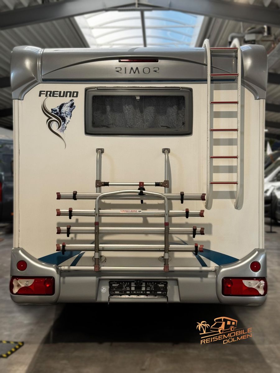 Fahrzeugabbildung Rimor Europeo 8 2.Hand Markise Klima  Fahrradträger