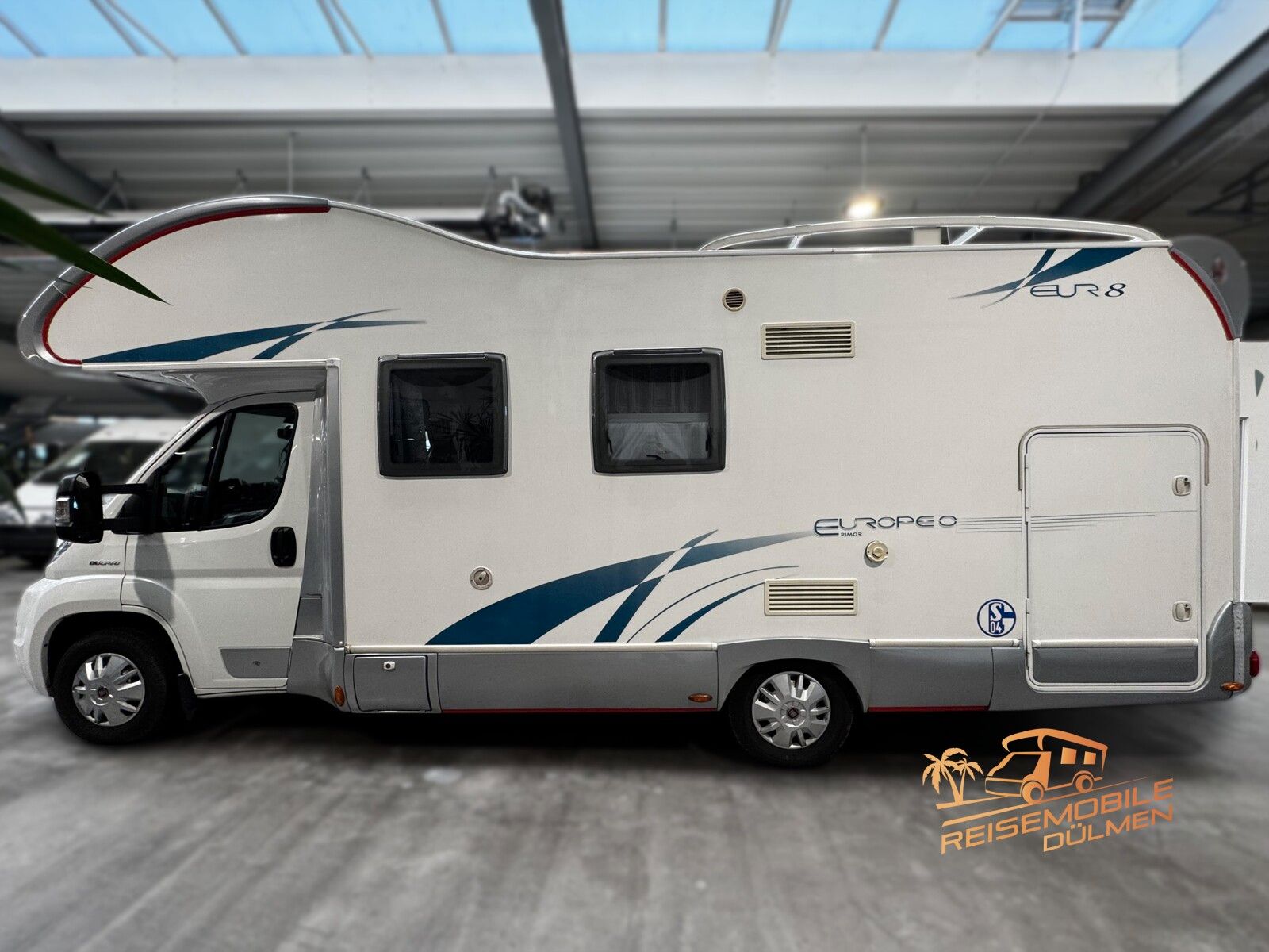 Fahrzeugabbildung Rimor Europeo 8 2.Hand Markise Klima  Fahrradträger