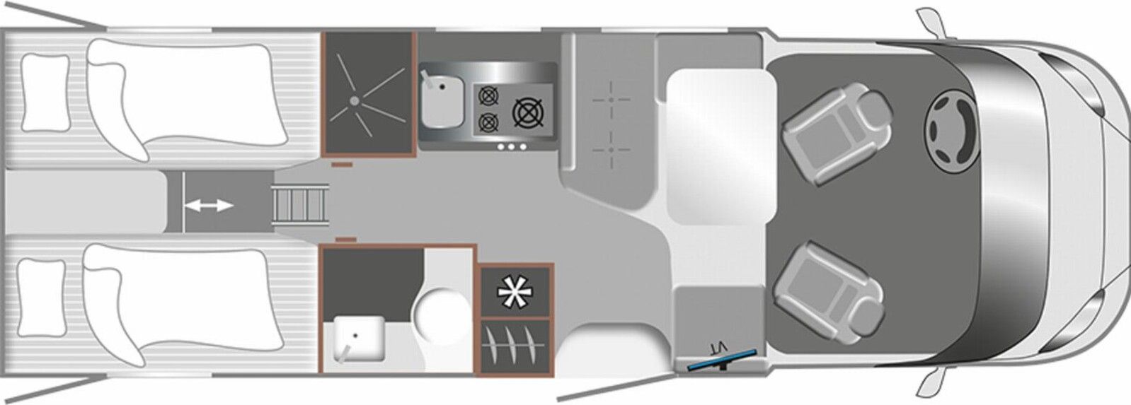 Fahrzeugabbildung LMC Cruiser 750 EL Sicherheits-Paket Fiat GFK