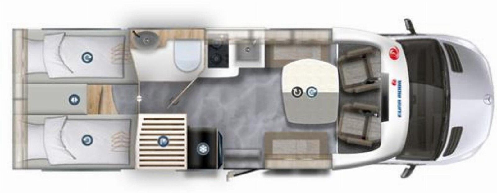 Fahrzeugabbildung Eura Mobil Profila T 726 EF Verfügbar ab ca. 03.2026!