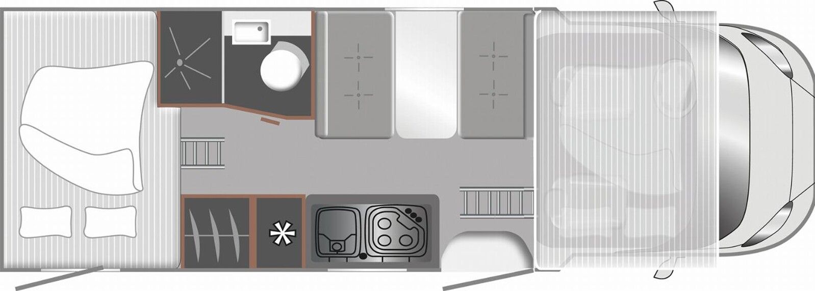 Fahrzeugabbildung LMC Tourer Alkoven A 690 G verfügbar ab 03.2026!