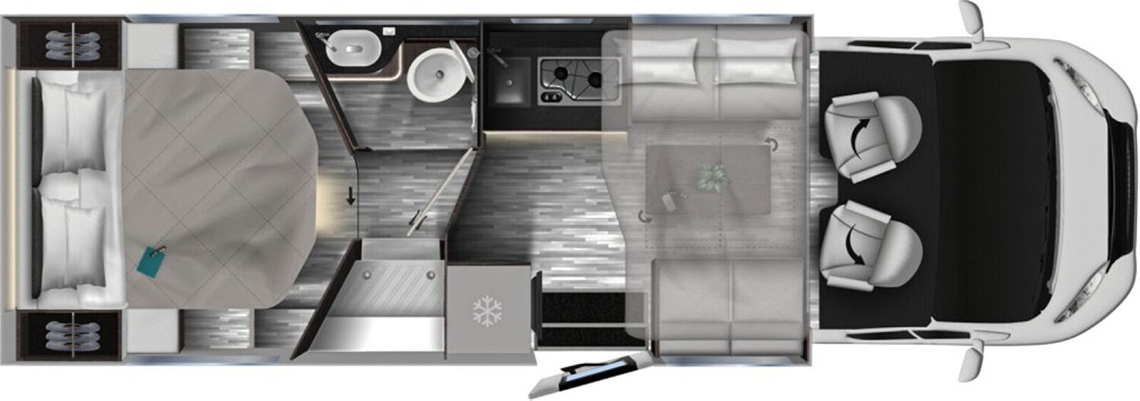 Fahrzeugabbildung Mobilvetta Kea P90 NB ACC Navi Solar TV Lithium Truma 6E