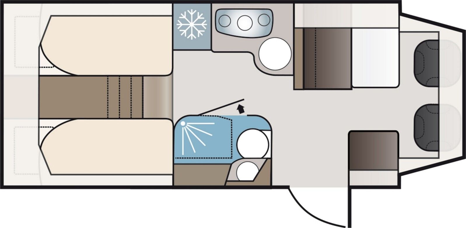 Fahrzeugabbildung Kabe Travel Master Novum TRAQ 750 LGB KONFIGURIERBAR