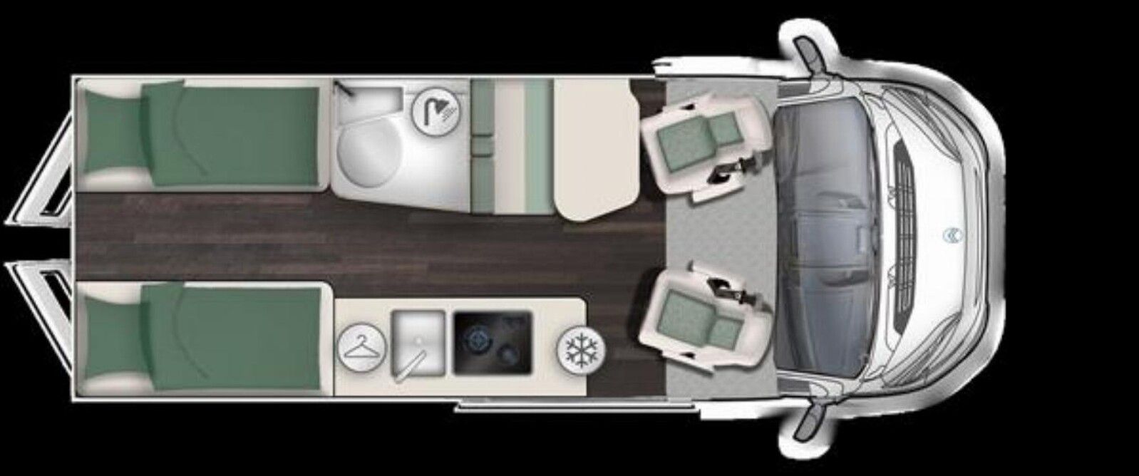 Fahrzeugabbildung Forster Livin Up Pro 636 EBL VIBE Edition Isofix RFK ACC