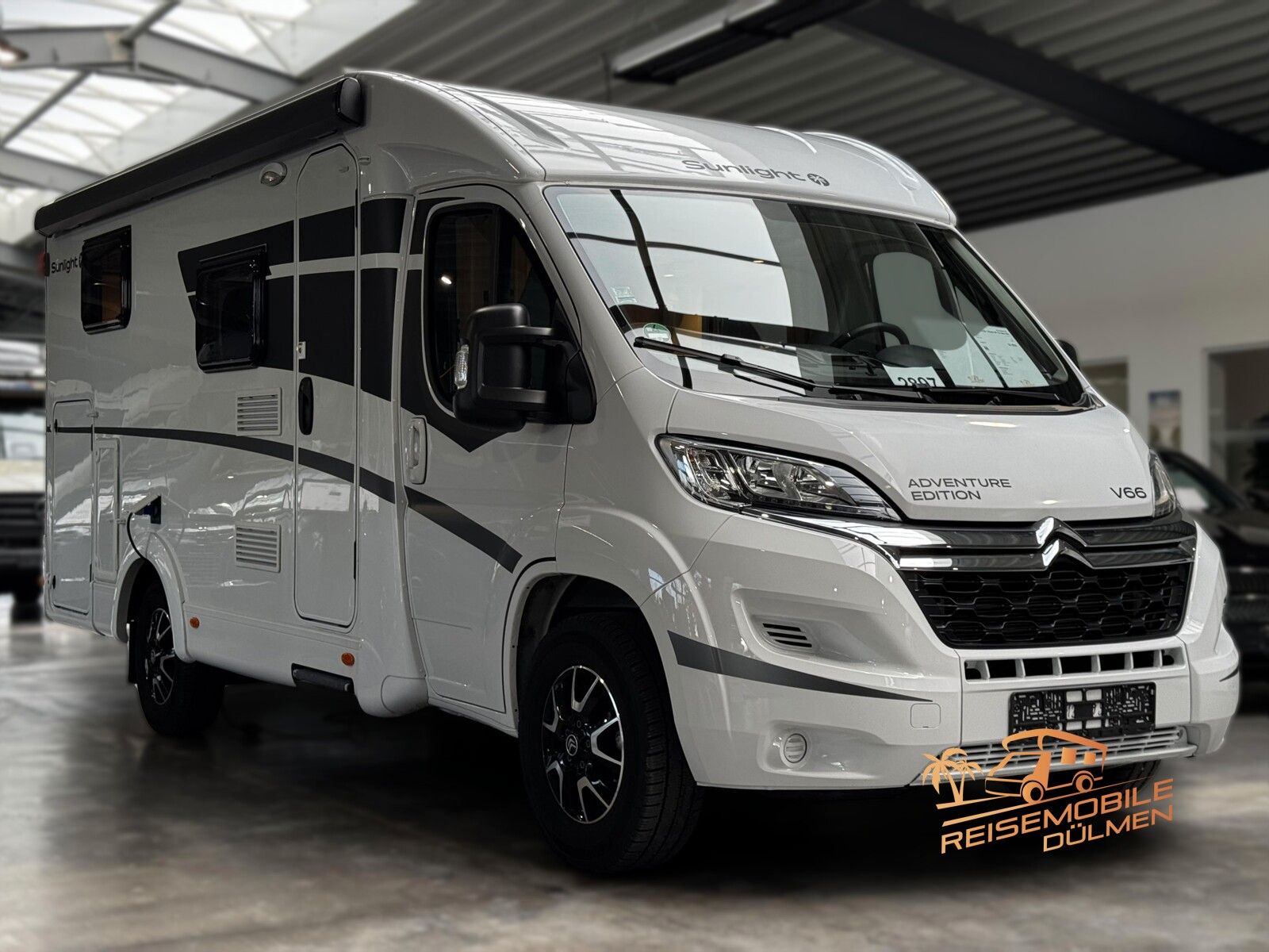 Sunlight Adventure V 66 1.Hand SAT TV Navi RFK Allwetter