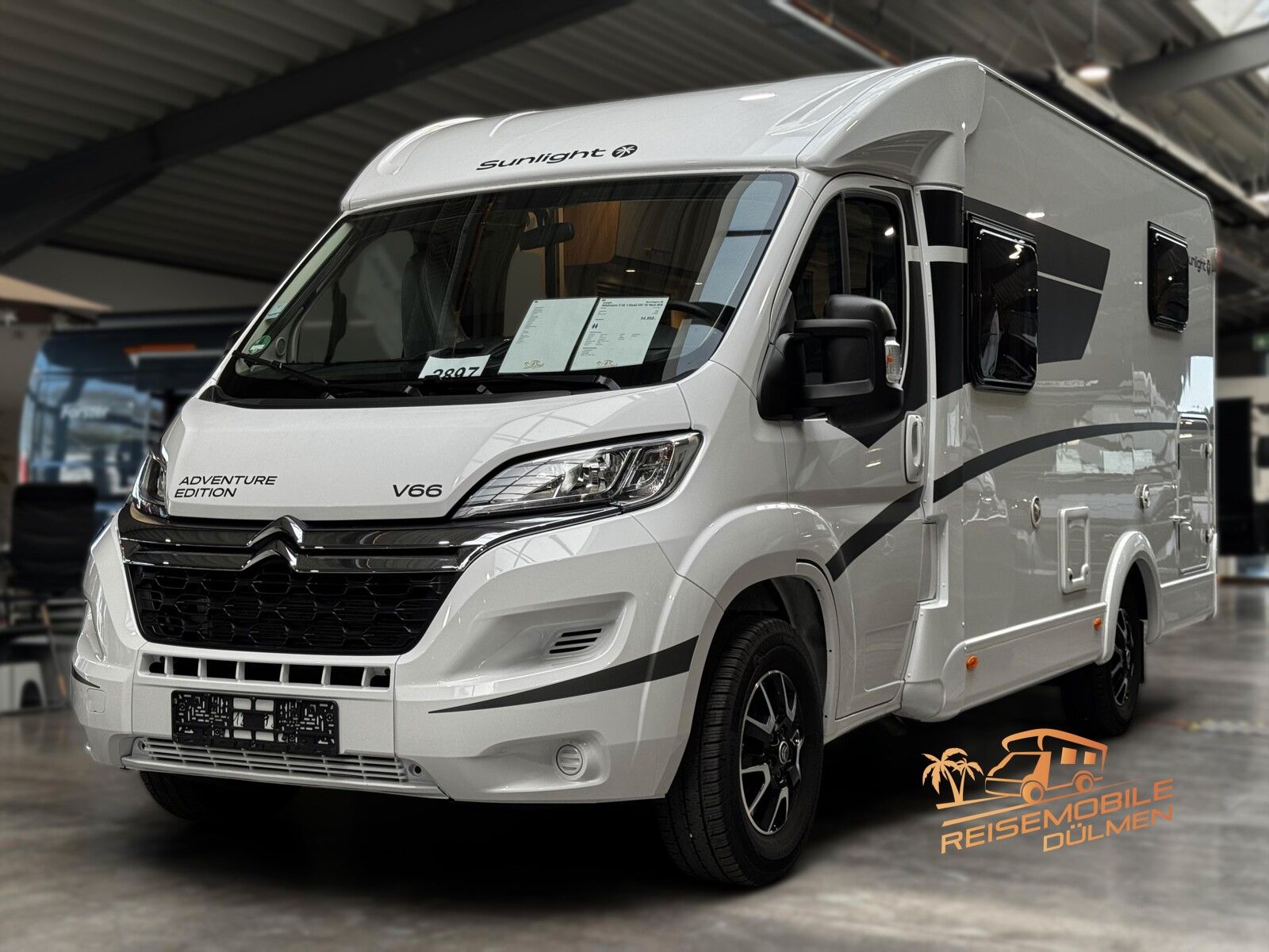 Fahrzeugabbildung Sunlight Adventure V 66 1.Hand SAT TV Navi RFK Allwetter