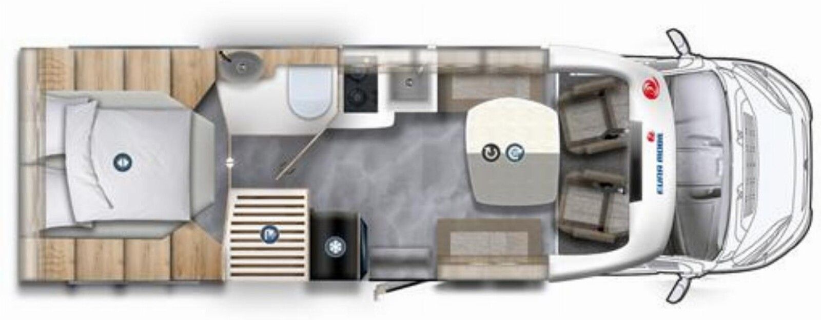 Fahrzeugabbildung Eura Mobil Profila RS 720 QF Tageszulassung Luftfeder Alde