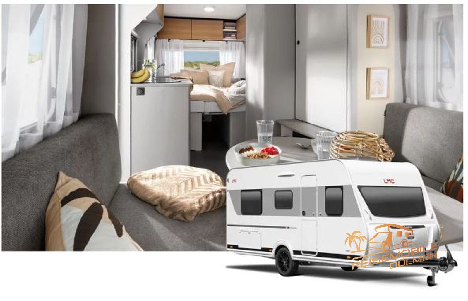 Fahrzeugabbildung LMC Sassino 460 E GFK-Bug, -Dach und -Heck