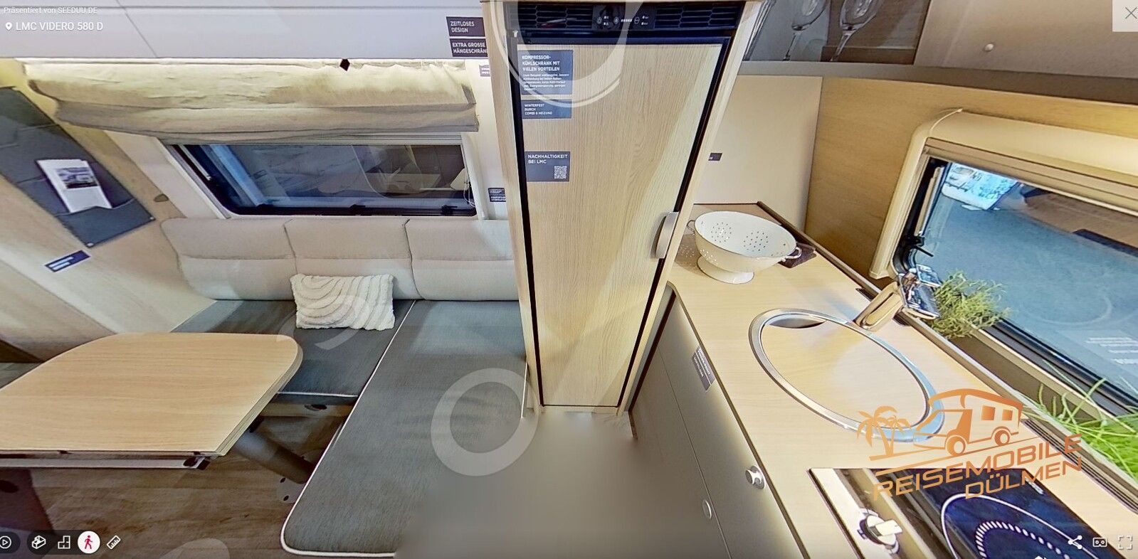 Fahrzeugabbildung LMC Videro 580 D Antischleudersystem Premium-Chassis