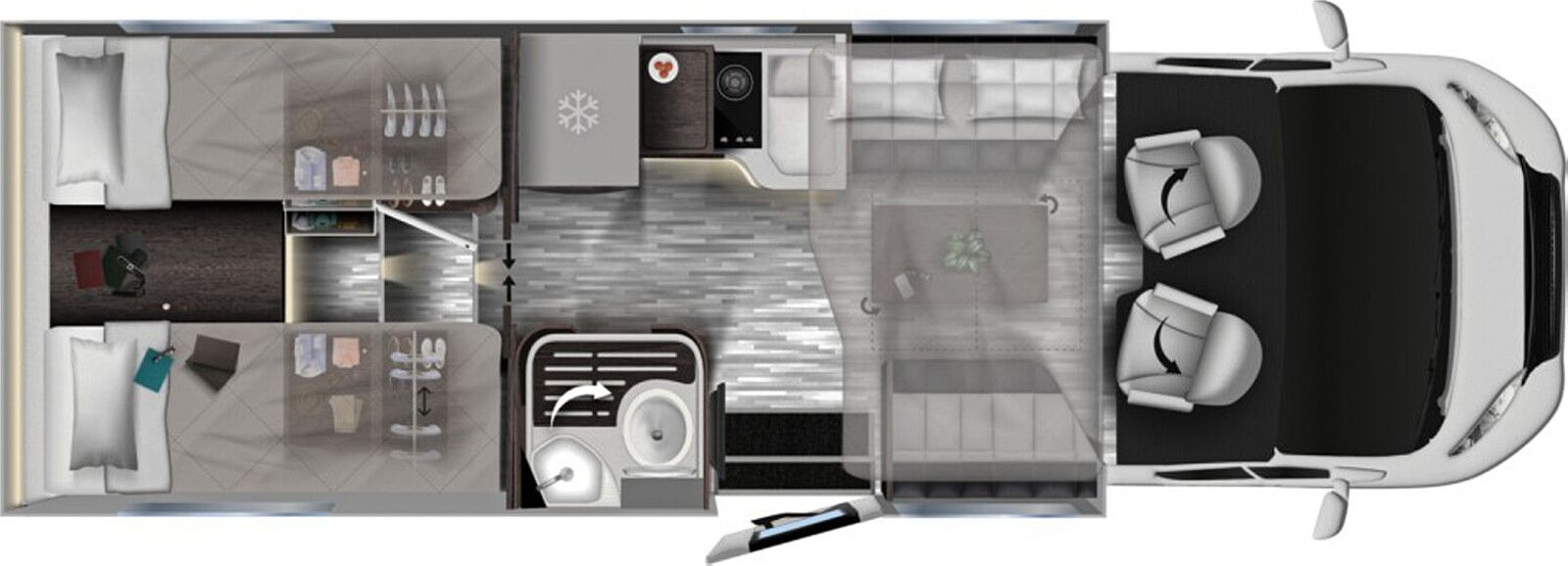 Fahrzeugabbildung Mobilvetta Krosser P86 NB ohne Hubbett Ab ca.06.2026!