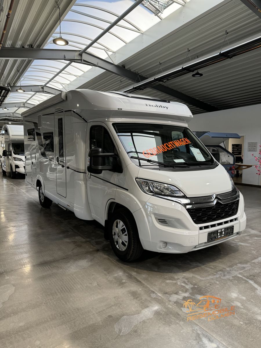 Hobby Optima OnTour T65 GE SAT TV Navi RFK 300W Solar