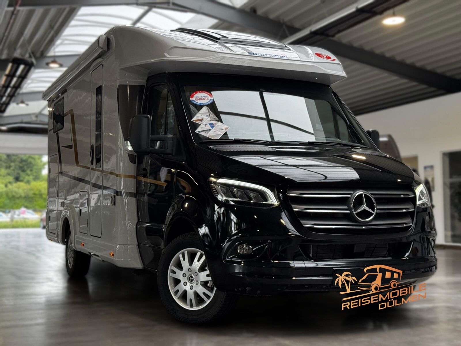 Eura Mobil Profila T 696EB 3xMondial Lithium FAS Dachlüfter