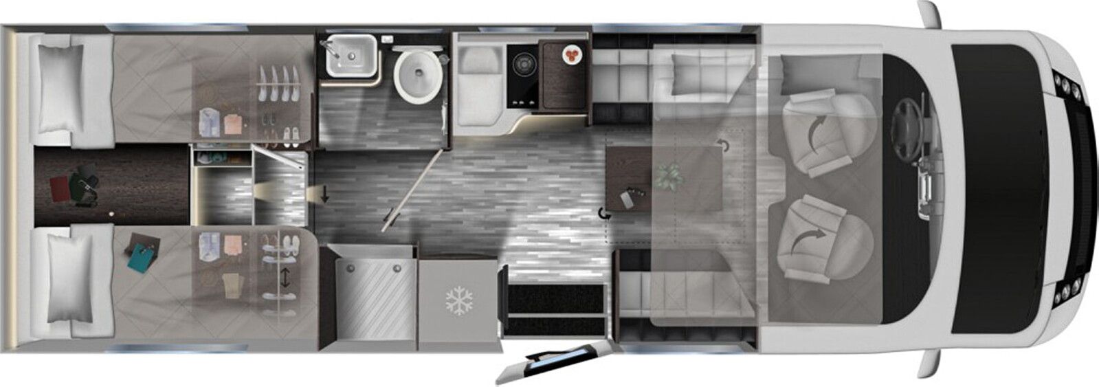 Fahrzeugabbildung Mobilvetta K-Yacht 86 Tekno Line Navi Truma-D/E 32´TV Heavy