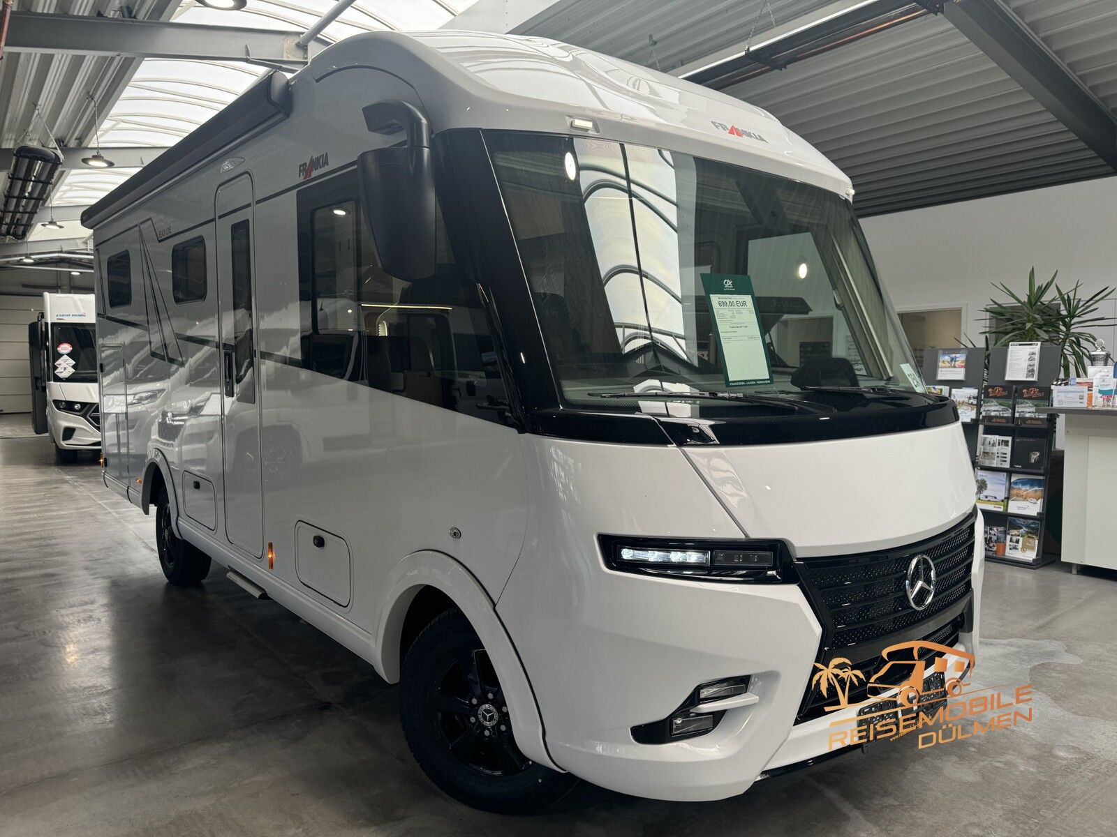 Frankia Neo MI 7 GDK 4.5 t BLACK LINE TV SAT MBUX